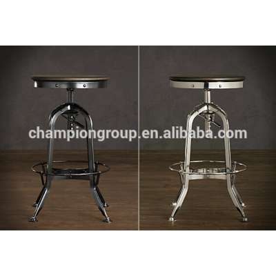 Industrial metal bar stool, bar stool wholesale china MX-0280M